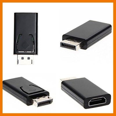 HOT!!ลดราคา หัวแปลงDisplay Port Male Dp To HDMI Female Adapter Converter(1ชิ้น) ##ที่ชาร์จ แท็บเล็ต ไร้สาย เสียง หูฟัง เคส Airpodss ลำโพง Wireless Bluetooth โทรศัพท์ USB ปลั๊ก เมาท์ HDMI สายคอมพิวเตอร์