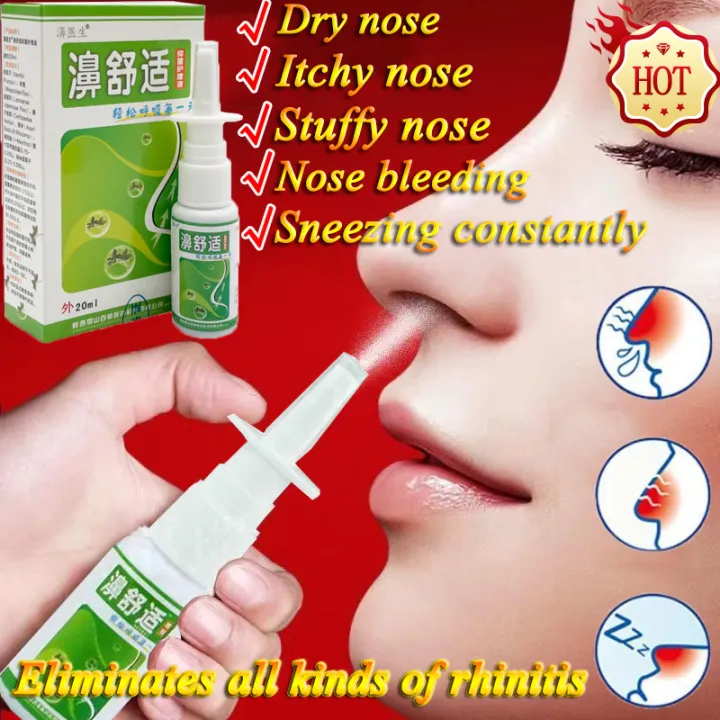 【Works great】Nasal Sprays Chronic Rhinitis Sinusitis Spray Rhinitis