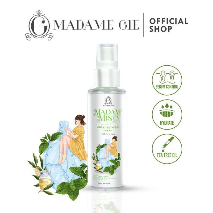 ICS1 Madame Gie Madame Misty MakeUp Face Mist Setting Spray Lazada Indonesia