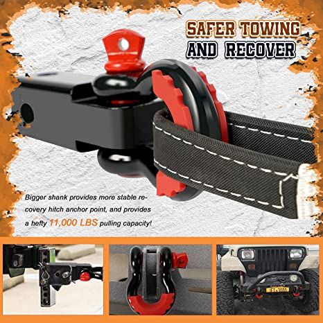 gregory-2-ชุดหางลากรถ-หัวลาก-แบบสเก็นโอเมก้า-heavy-duty-tow-hitch-receiver-shackle-2-inch-d-ring-5t