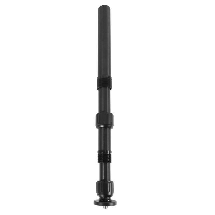 xiletu-xm-263a-professional-aluminum-extension-rod-stick-pole-1-4-inch-3-8-for-thread-stabilizer-rod-monopod-tripod-central-axis