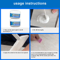 New 2pcsset Tile Repair Agent Floor Tile Strong Adhesive Ceramic Stone Glaze Repair Glue SCI88