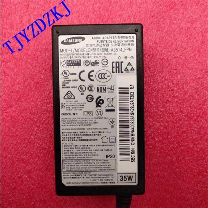 nethra-eye-care-center-14v-2-5a-อะแดปเตอร์-lcd-อุปกรณ์ชาร์จไฟสำหรับ-ls27d360-s27d360h-ls27d360hs-xf-a3514-fpn-bn44-00832a-00592b