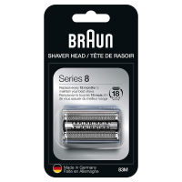 Braun Cleaning Tools Series 8 Electric Shaver Replacement Head - 83M - Compatible with Electric Razor 8370cc, 8340s, 8350s