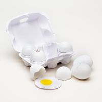 Hape - Egg Carton ของเล่นทําอาหาร เซตไข่ 6 ฟอง