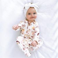 Newborn One-Pieces Rompers Body Baby Girl Outfit Long Sleeve Romper Autumn Clothes Sunsuit