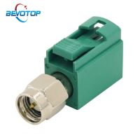 2PCS/LOT BEVOTOP SMA to Fakra Adapter Fakra E Female to SMA Male Plug 50 Ohm Straight Adapter High Quality RF Coaxial Connectors Electrical Connectors