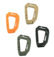 คาราบิเนอร์ Carabiner สแนปลิงค์ snap link พวงกุญแจ ตะขอเกี่ยว แนว Tactical อเนกประสงค์ พวงกุญแจรถยนต์ ยุทธวิธี คาราไบเนอร์