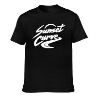 Hot Sale MenS Tshirts Sunset Curve New Arrival MenS Appreal