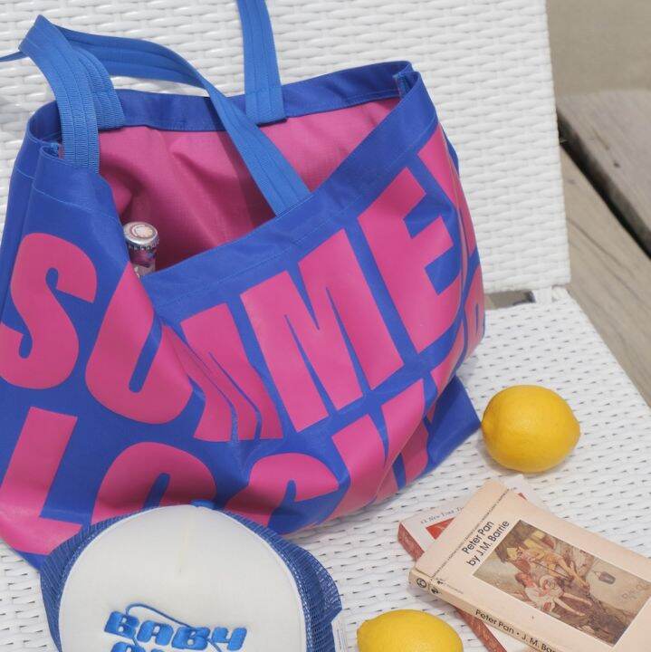 summer-locker-กระเป๋ากันน้ำ-logo-waterproof-tote-bag