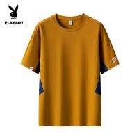 Playboy Short-sleeved Mens Trendy Brand Half-sleeved Summer T-shirt Top