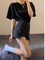 Feynzzs Summer Wear Is A Trend Of Womens Salty And Sweet, Western-style, Age-reducing, Fried Street Denim Shorts