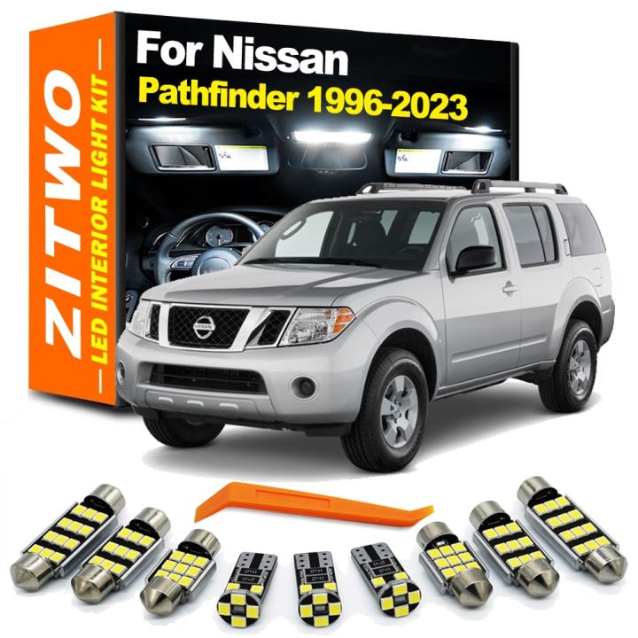 ZITWO LED Interior Light License Plate Bulb Kit For Nissan Pathfinder