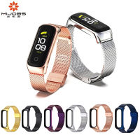 Samsung Galaxy Fit 2 MIJOBS หัวเข็มขัด Milan สายนาฬิกาข้อมือสแตนเลส