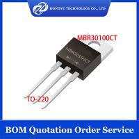 5 Buah-20 Buah MBR30100CT MBR30100 Diode Penyearah Schottky 15A 100V V(RRM) TO-220 IC Chipest