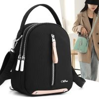 [COD] Fashion bag female multi-functional Korean version of ladies leisure mobile phone diagonal multi-purpose backpack