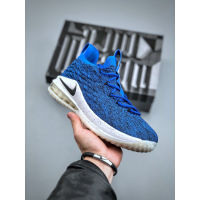 RT 2023 HOT Originall✅NK*Lebr0n 15 XV Low E P White Blue Men Shock Absorbing Wear Resistant Basketball Shoes Outdoor Sports Shoes (Free Shipping))