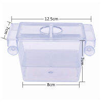 ขายร้อน Aquarium Fish Tank Guppy Double Breeding Breeder Rearing Trap Hatchery ขายส่ง