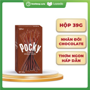 Bánh Que Pocky Kem Vị Nhân Đôi Kem Chocolate - Hộp 39g