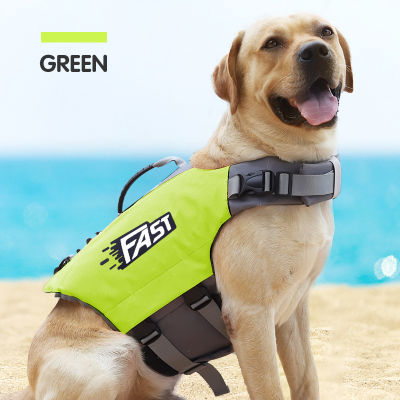 Dog Life Jacket Super Buoyancy Pet Life Vest for Swimming Lifevest with Safety Control Rescue Handle Pet Dog Life-Saving Clothes