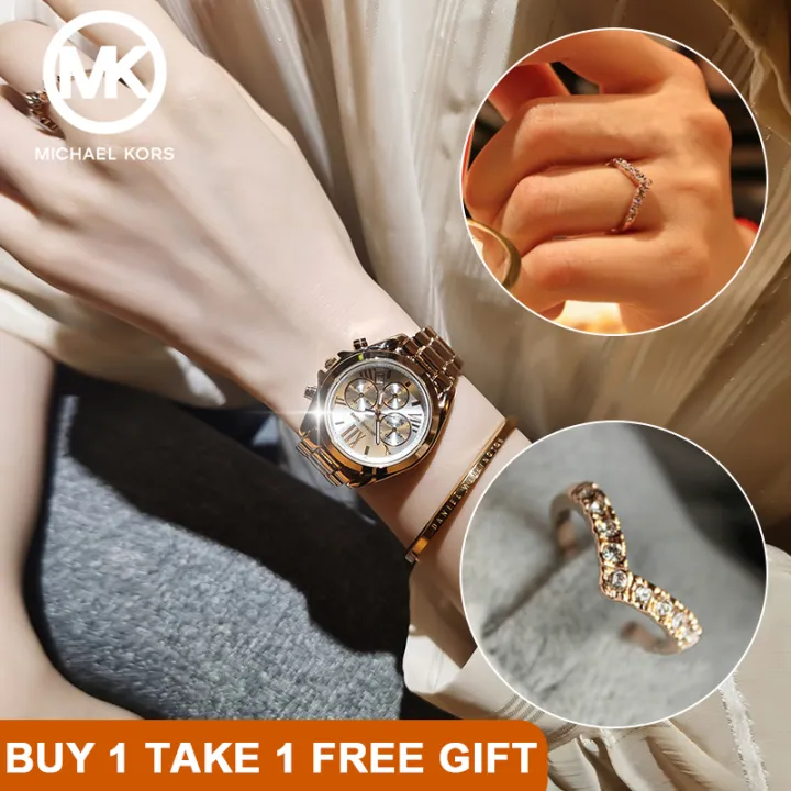 BUY 1 TAKE 1 Free Gift] MICHAEL KORS Watch for women Hot On Sale Water  proof Original Gold Silver New Quartz Stainless Steel watches 2020 Fashion  Elegant Luxurious | Lazada PH