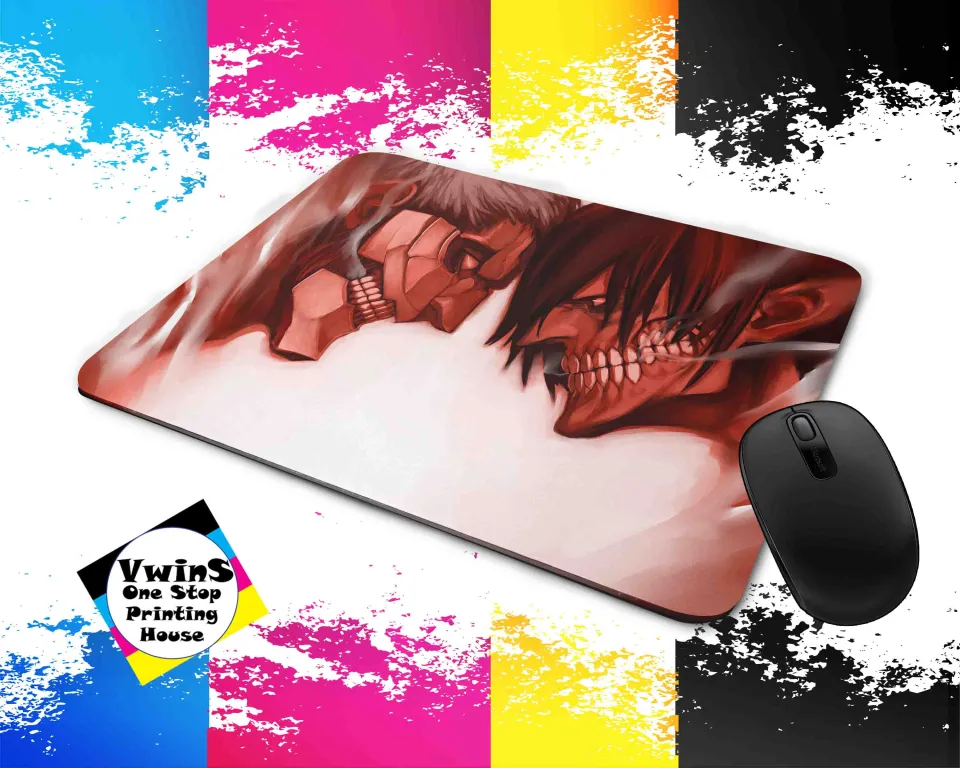 Mouse Pad Shingeki No Kyojin Attack On Titan Anime Mousepad