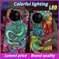 MG Call Lighting แก้ว LED สำหรับเคสโทรศัพท์ iPhone 15pro 15อัลตร้า14Promax 14บวก13 13Pro 13Promax 12ProMax 11สำหรับเคสไอโฟน7Plus 8Plus XR XS X XSMAX 11ProMax 11pro 12 12pro 7 8 Dragon 02