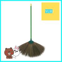 ไม้กวาดดอกหญ้า ด้ามพลาสติก K.T.UTENSILGRASS BROOM WITH A PLASTIC HANDLE K.T.UTENSIL **คุณภาพดี**