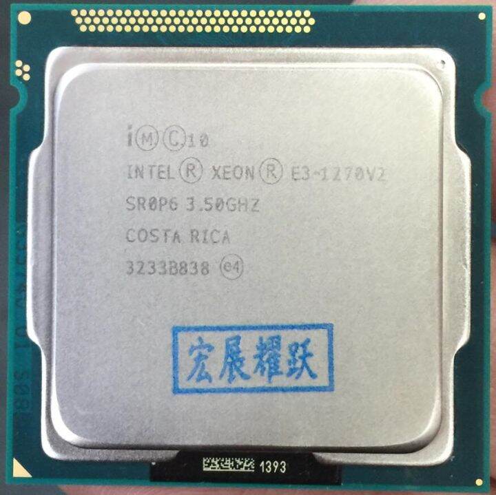 Intel Xeon E3-1270V2 E3 1270 V2 Quad-Core Processor LGA1155เดสก์ท็อป ...