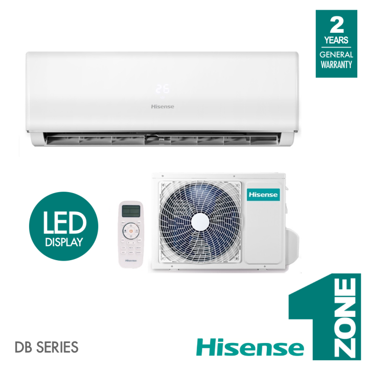 Hisense Aircond R32 Non Inverter 10hp15hp20hp Air Conditioner With Ionizer Filter Model 4757