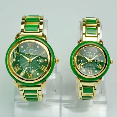 [Hot Sale]2023 New Authentic xinjiang hetian jade luminous waterproof contracted calendar watches automatic quartz