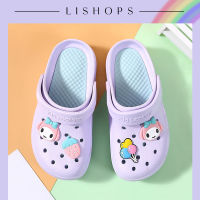 Lishops ติดลายการ์ตูนสุดน่ารัก?รองเท้าแตะหัวโตดีเทลเกร๋ ?งานดีย์ ใครได้ไปไม่ผิดหวังจ้าใส่สบายนิ่มน้ำหนักรองเท้าเบา