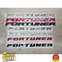 FORTUNER front bonnet letter logo โลโก้ตัวอักษร ฟอร์จูนเนอร์ โตโยต้า ติดฝากระโปรงหน้า #สติ๊กเกอร์ติดมอไซต์ 3m #สติ๊กเกอร์ติดรถ  #สติ๊กเกอร์ติดมอไซต์  #สติ๊กเกอร์ติดมอไซ