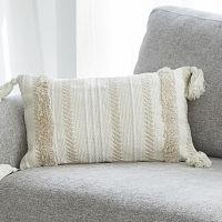 45*45 chair cushion nordic modern home moroccan pillow moroccan lace tassel tufted pillowcase ins home decoration bohemian style