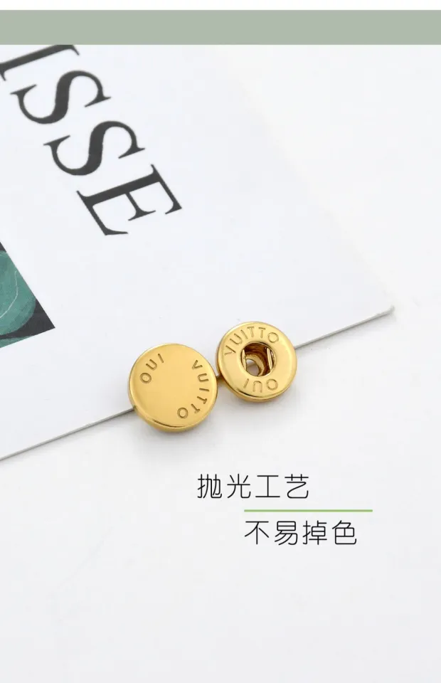 suitable for LV Three-in-one bag button hardware accessories metal