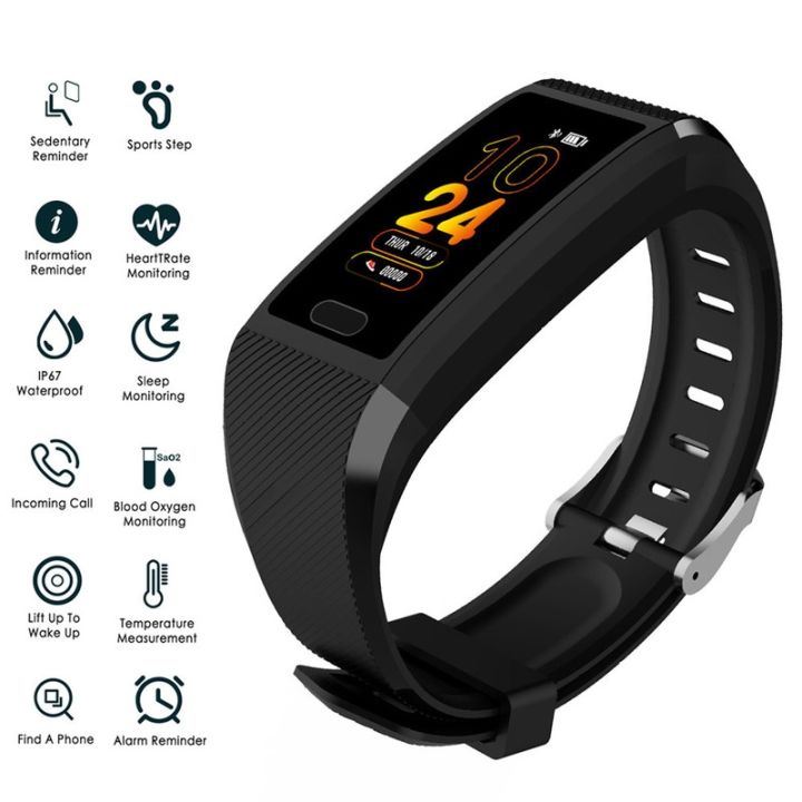 118-plus-smart-bracelet-wristband-fitness-tracker-heart-rate-monitor-band-tracker-smart-bracelet-waterproof-smartwatch
