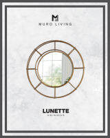 Muro Living กระจกตกแต่งดีไซส์ รุ่น LUNETTE