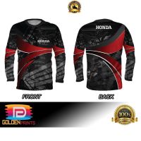 [In stock] 2023 design HONDA LONGSLEEVE FULL SUBLIMATION VERSION 1 3D Cycling Jersey Sportswear Long Sleeve，Contact the seller for personalized customization of the name