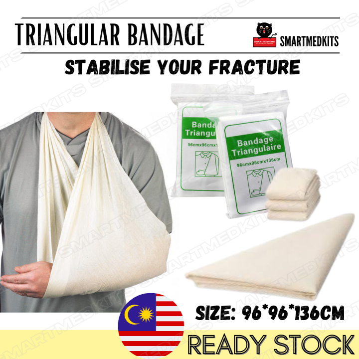 🔥PRACTICE USE ONLY🔥 Triangular Bandage (96x96x136cm) Support Arm