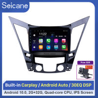 Seicane 9นิ้วAll-In-One Android 10.0ระบบนำทางGPSสำหรับ2011-2015 HYUNDAI Sonata I40 I45พร้อมหน้าจอสัมผัสTPMS DVR OBDกล้องมองหลังAUX USB SDพวงมาลัยควบคุม3G WiFi