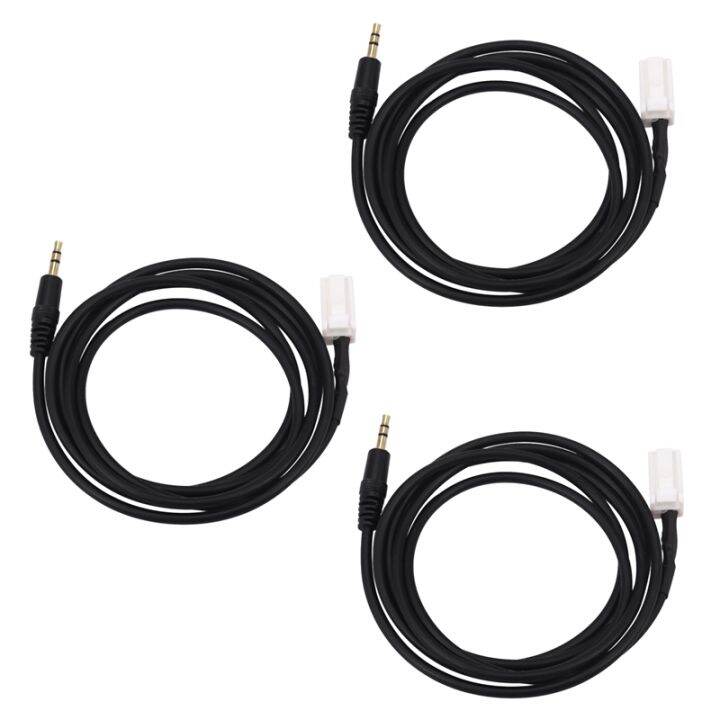 3X Car AUX Adapter Audio Cable 8 Pin Plug for Suzuki HRV Swift Jimny Vitra Lazada.co.th