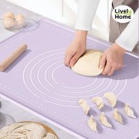 Oversize Kneading Pad Thick Antibacterial Silicone Baking Mat 70x50 Rolling Pin Dough Kitchen Accessories Non-stick Pastry Board Bread  Cake Cookie Ac