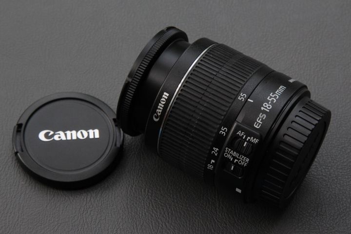 canon-ef-s18-55mm-f-3-5-5-6-is-ii-เลนส์คิทสภาพใหม่มาก-95-ทำงานเต็มระบบ-มีกันสั่น-สภาพใหม่ออกจากกล่อง