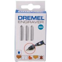 DREMEL ดอกแกะสลักหัวคาร์ไบด์ 9924 สำหรับ Engraver 290