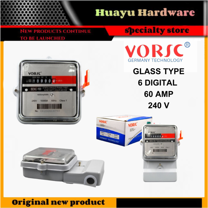VORSC Electric Meter (glass type) Lazada PH