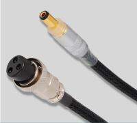 HIFI DC Output Power Cable DC2.5X2.1 To DC 2.5X2.5 2P 3P Plug Cardas 2*21 AWG (0.8mm) Cord Oyaide Handmade Upgrade Line Wire