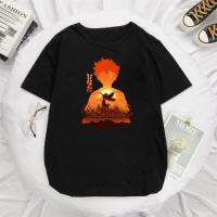 Haikyuu เสื้อยืดมังงะฮาราจูกุโอตาคุ Kaus Anime ญี่ปุ่น