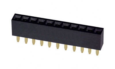 2.54mm (0.1") 11-pin female header - COCO-0276