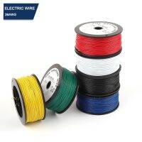 100M 26AWG Multicolor Tin Plated Copper OK line Single strand Wrapping Wire DIY Electronic Cable Insulation Aviation Jumper Wire