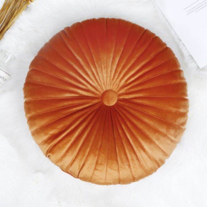 cw-35x35cm-round-pouf-cushion-pumpkin-pleated-floor-soft-throw-room-couch-sofa